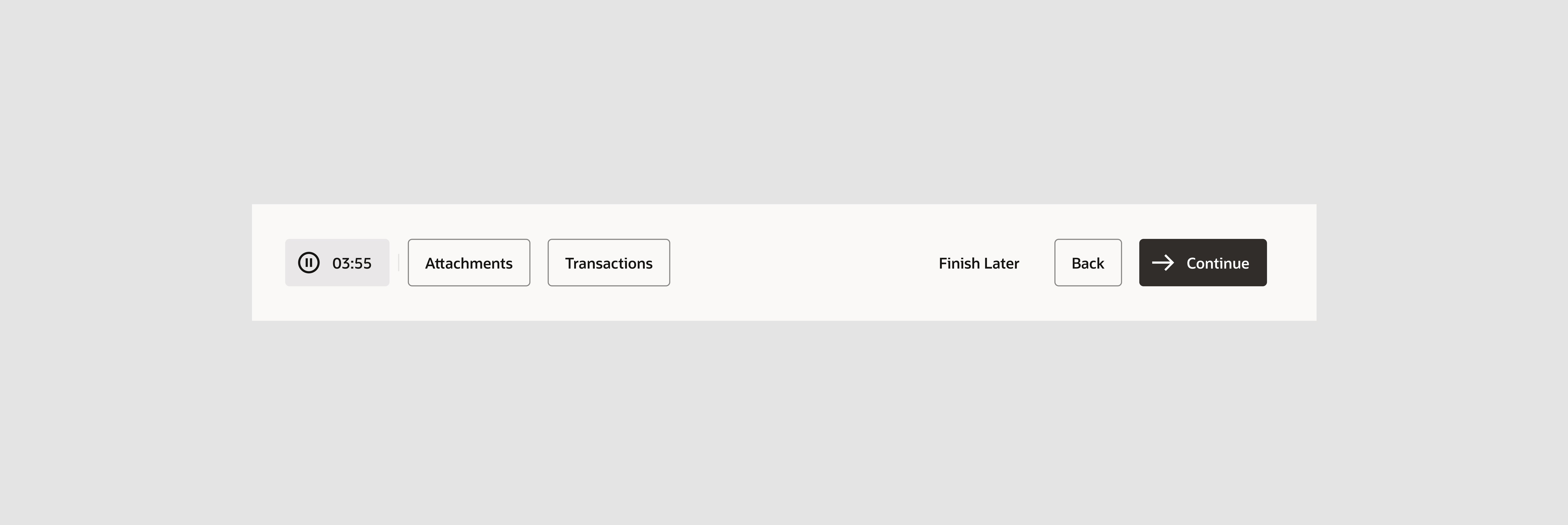 The Toolbar component
